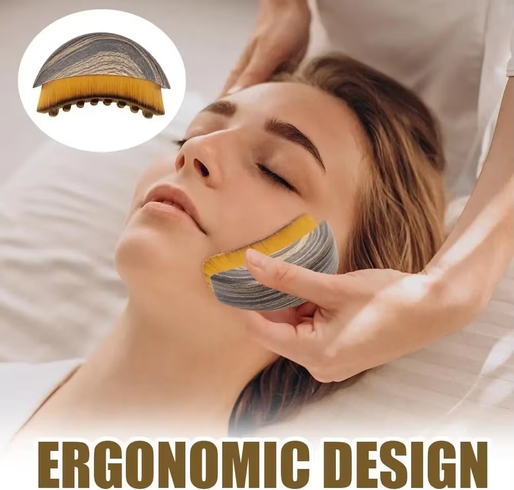 Cepillo linfático facial - vista lateral